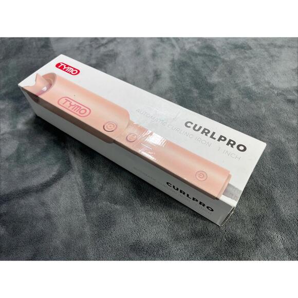 TYMO Curlpro Automatic Curling Iron 1 Inch  Metallic Rose Pink Gold Curl Pro NEW - Picture 1 of 4